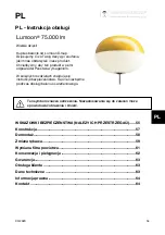 Предварительный просмотр 54 страницы Lumoon Group Lumoon 75.000 lm User Manual