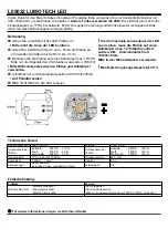 Lumotech L05032 Quick Start Manual предпросмотр