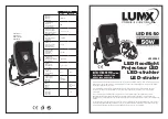 LumX LED RS-50 Instruction Manual preview