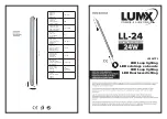 Preview for 1 page of LumX LL-24 Instruction Manual