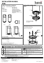 lumz PIXA Series Installation Manual предпросмотр