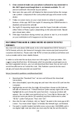 Preview for 14 page of LUNA OPTICS LN-G3-MS50 Instruction Manual