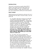 Preview for 2 page of LUNA OPTICS LN-PB7 Instruction Manual