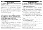 Preview for 20 page of Luna 20259-0105 Original Instructions Manual