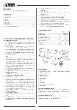 Предварительный просмотр 6 страницы Luna 20519-0101 Original Instructions Manual