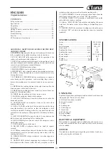 Preview for 33 page of Luna 20519-0101 Original Instructions Manual