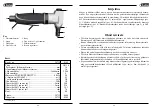 Preview for 14 page of Luna 20735 Original Instructions Manual