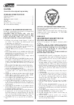 Preview for 6 page of Luna 20960-0105 Original Instructions Manual