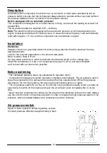 Preview for 22 page of Luna 26233-0103 Original Instructions Manual