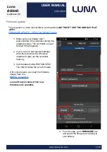 Предварительный просмотр 14 страницы Luna BBSHD User Manual