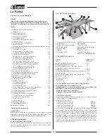 Preview for 56 page of Luna BCS 250P Original Instructions Manual