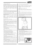 Preview for 77 page of Luna BCS 250P Original Instructions Manual