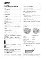 Preview for 5 page of Luna MG 2700 Original Instructions Manual