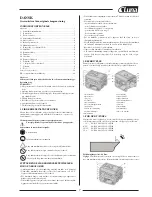 Preview for 8 page of Luna MG 2700 Original Instructions Manual