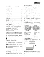 Preview for 26 page of Luna MG 2700 Original Instructions Manual