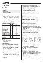 Preview for 16 page of Luna MSG 200 BH Original Instructions Manual