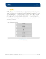 Предварительный просмотр 22 страницы Luna OBR 6225 User Manual