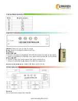 Предварительный просмотр 2 страницы Lunasea LLB-45AS-08-00 Quick Start Manual