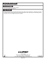 Предварительный просмотр 3 страницы Lund 26410026 Installation Instructions Manual