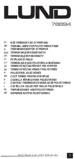 Lund 78894 Original Instructions Manual preview