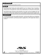 Предварительный просмотр 3 страницы Lund AVS 37681 Installation Instructions Manual