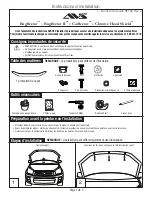 Предварительный просмотр 4 страницы Lund AVS Bugflector Installation Instructions Manual