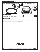 Предварительный просмотр 9 страницы Lund AVS Bugflector Installation Instructions Manual