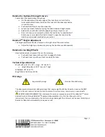 Preview for 3 page of Lund DataCart DCT-1K Series Product Manual