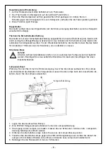 Предварительный просмотр 8 страницы Lund EF480-E Installation And Operating Instructions Manual