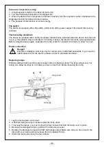 Предварительный просмотр 20 страницы Lund EF480-E Installation And Operating Instructions Manual