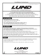 Lund REVOLUTION BULL BAR Manual предпросмотр