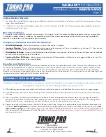 Preview for 4 page of Lund Tonno Pro Installation Instructions Manual