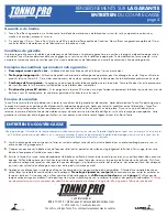 Preview for 8 page of Lund Tonno Pro Installation Instructions Manual