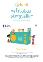 Lunii My Fabulous Storyteller User Manual preview