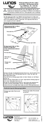 Lunos 5/BM Installation Manual preview