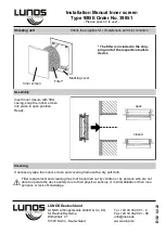 Предварительный просмотр 2 страницы Lunos 9/IBE Installation Manual