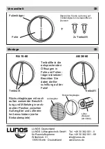 Preview for 2 page of Lunos 9/WDS ABL Installation Manual