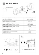 Предварительный просмотр 4 страницы Lunos AB 30/60 Installation Manual