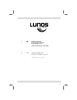 Lunos fgo Installation Manual предпросмотр