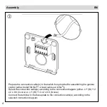 Предварительный просмотр 4 страницы Lunos Gesture Control 5/GS Installation Manual