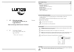 Lunos RA 15-60 Installation Manual предпросмотр