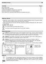 Preview for 8 page of Lunos Silvento V AC Installation Manual