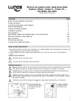 Preview for 1 page of Lunos Skalar Series Installation Directions Manual