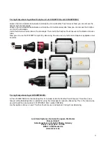 Preview for 4 page of Lunt Solar Systems LS130MT Series Manual