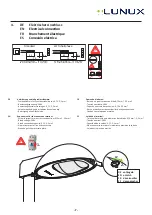 Предварительный просмотр 7 страницы Lunux HELLUX ELLIPSE DB 130 Instruction Manual