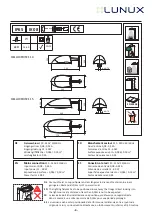 Предварительный просмотр 4 страницы Lunux HELLUX FRITZ 114 Instruction Manual