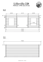 Preview for 3 page of Luoman Lillevilla 228 Manual