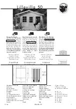 Luoman Lillevilla 50 Assembly Instructions Manual preview