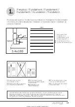 Предварительный просмотр 13 страницы Luoman Lillevilla 514-1 Assembly And Maintenance