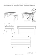 Предварительный просмотр 9 страницы Luoman LILLEVILLA Sauna bench 1900 mm Assembly Instructions Manual